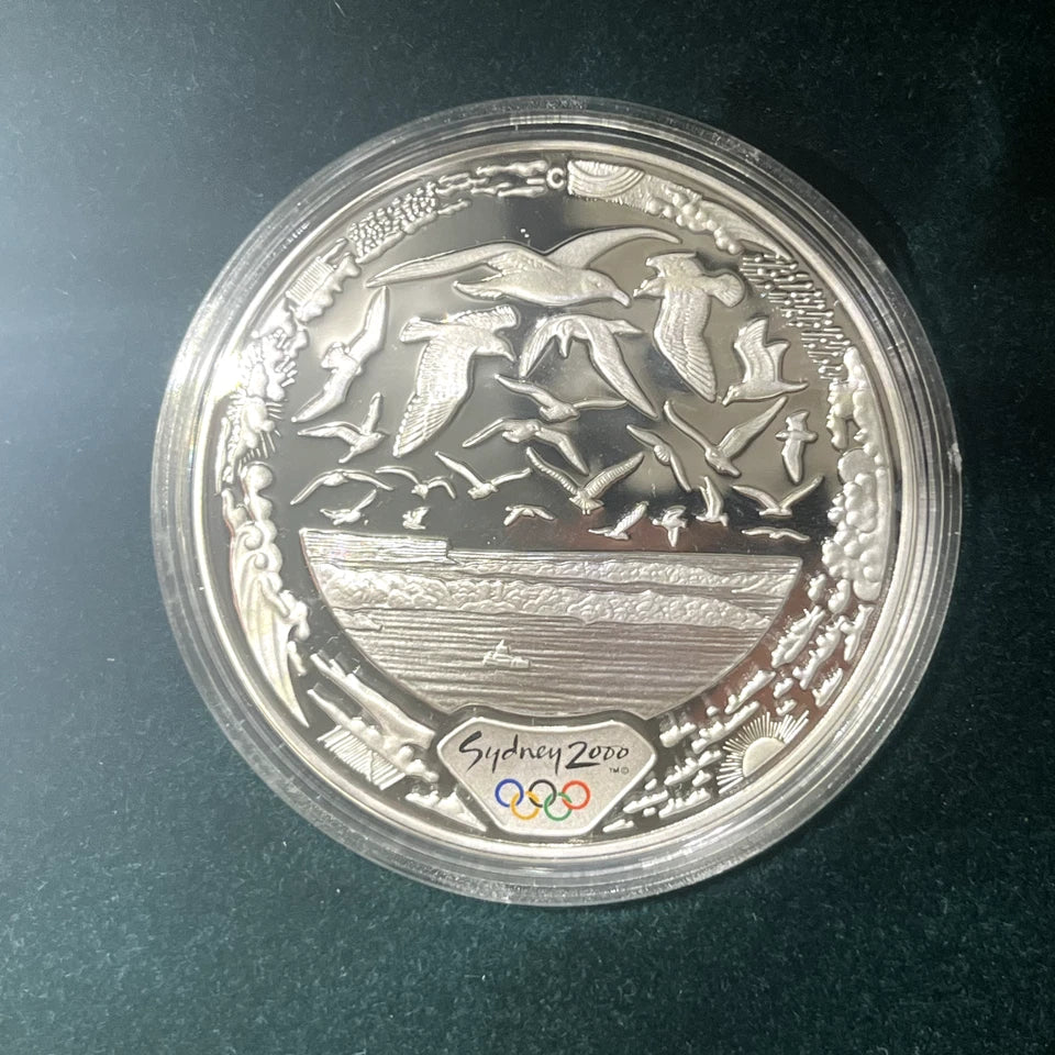 2000 Silver Five Dollar $5 Coin Set - Olympics 'Host City' - RAM Case Proof