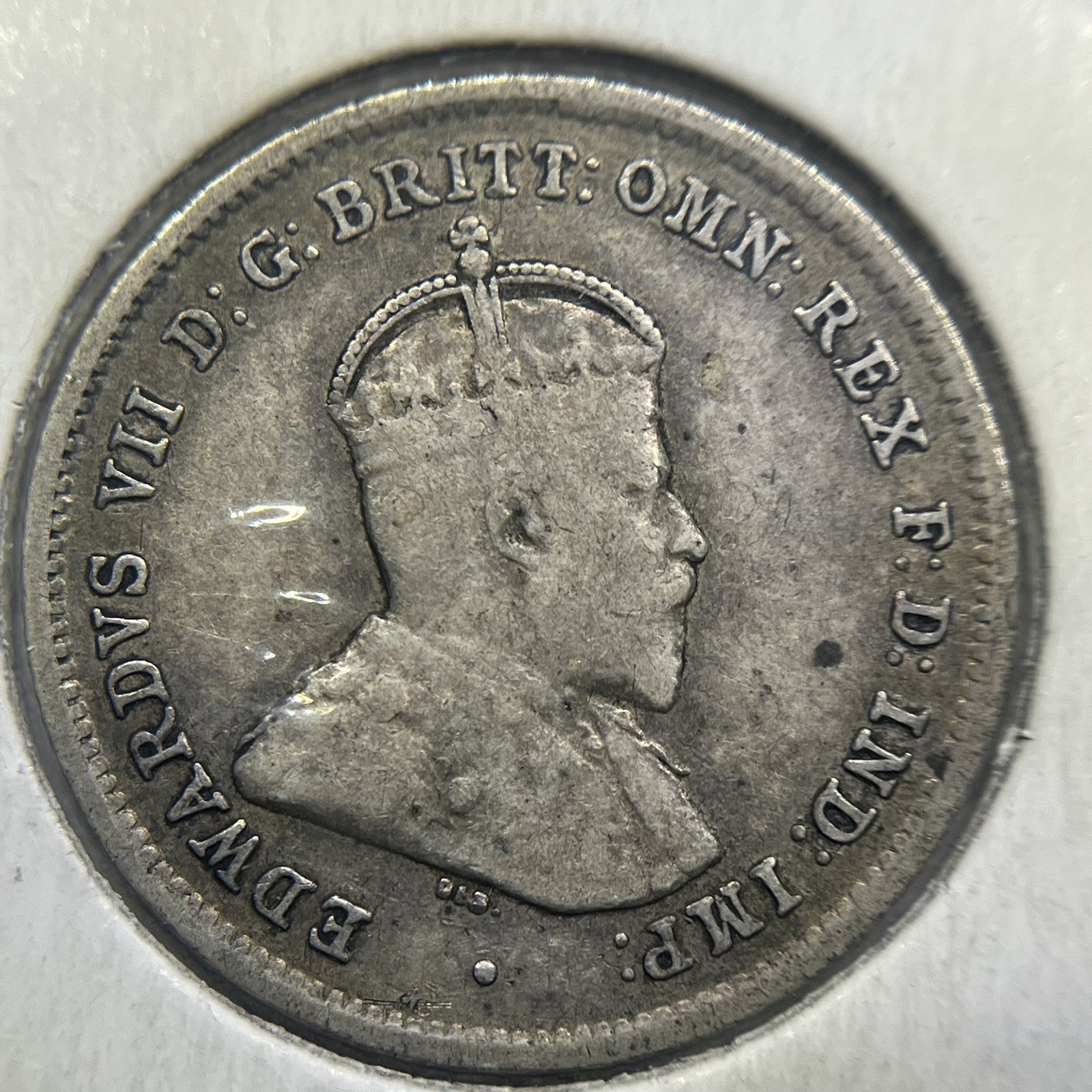 1910 Sixpence Coin - Very Fine - Edward VII Silver Predecimal