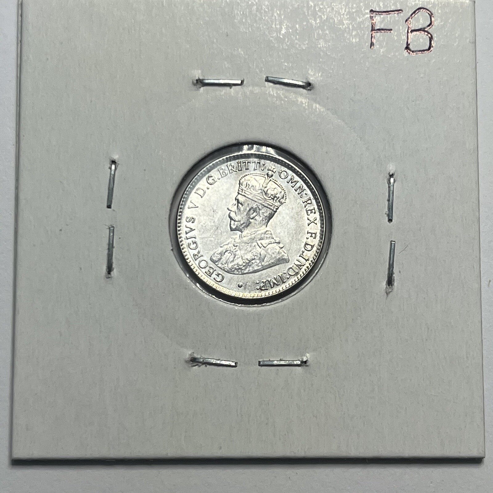 1918 Threepence Coin - Choice Uncirculated - Silver Predecimal - High Grade