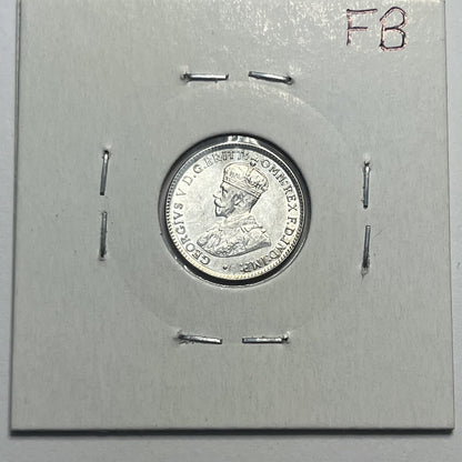 1918 Threepence Coin - Choice Uncirculated - Silver Predecimal - High Grade