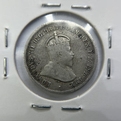 1910 Sixpence Coin - Very Fine - Edward VII Silver Predecimal