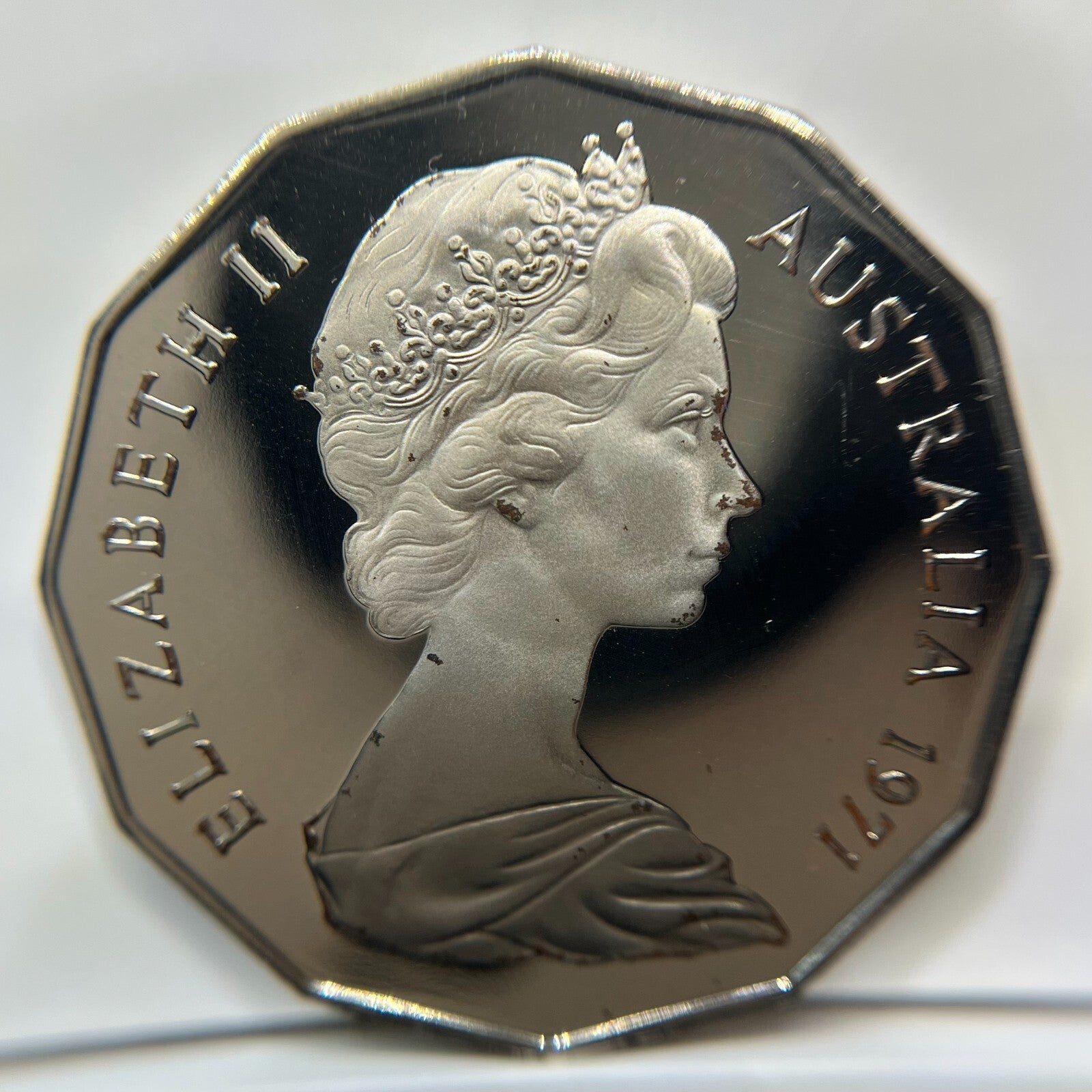 1971 Fifty 50 Cent Coin - Ex Proof Set - Elizabeth II Australia