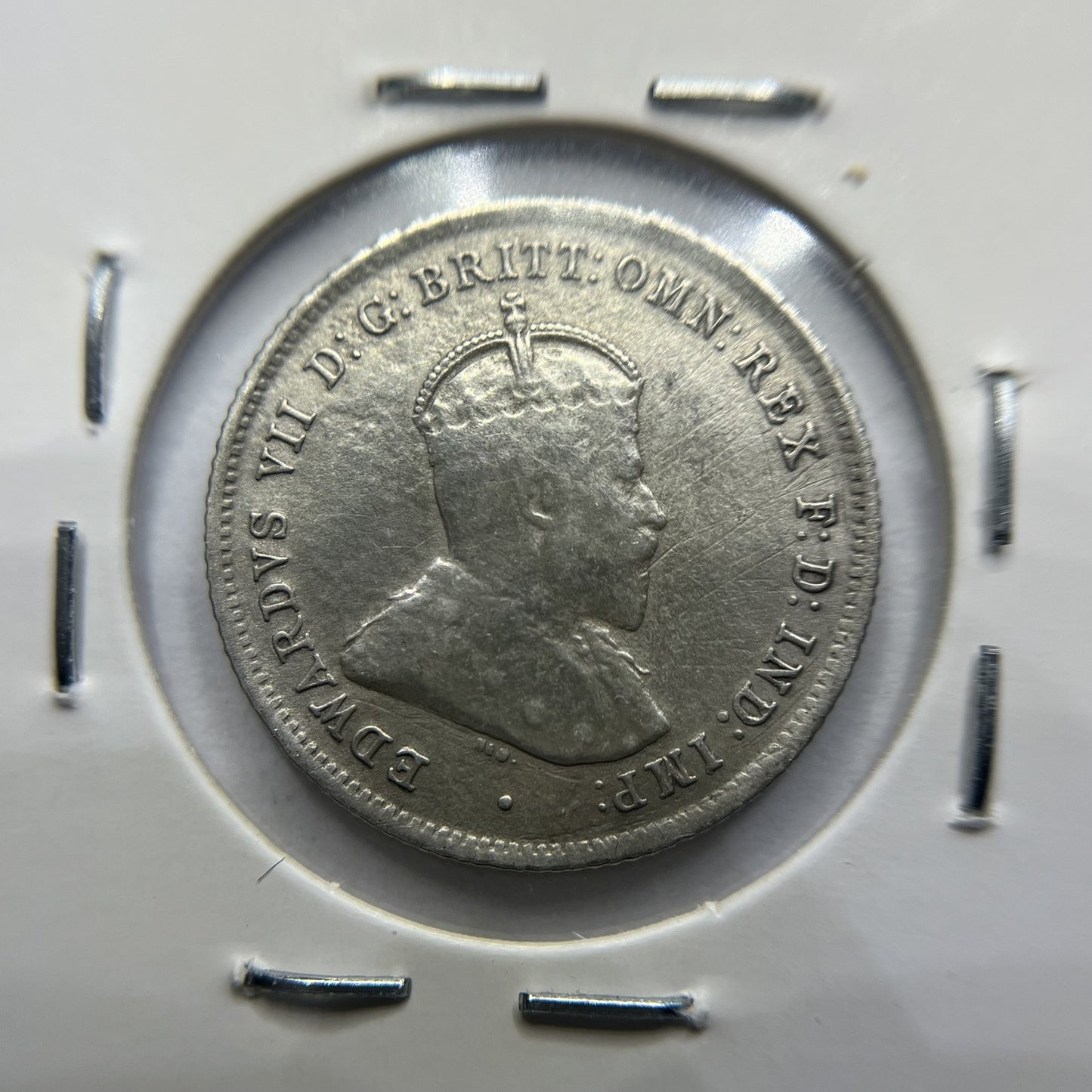 1910 Sixpence Coin - good Very Fine - Edward VII Silver Predecimal