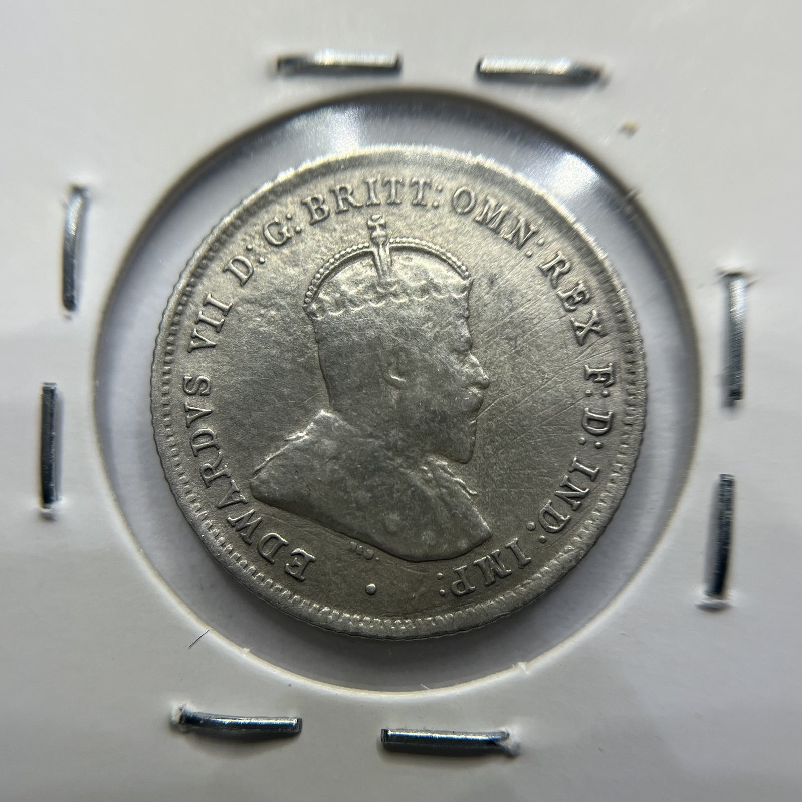 1910 Sixpence Coin - good Very Fine - Edward VII Silver Predecimal