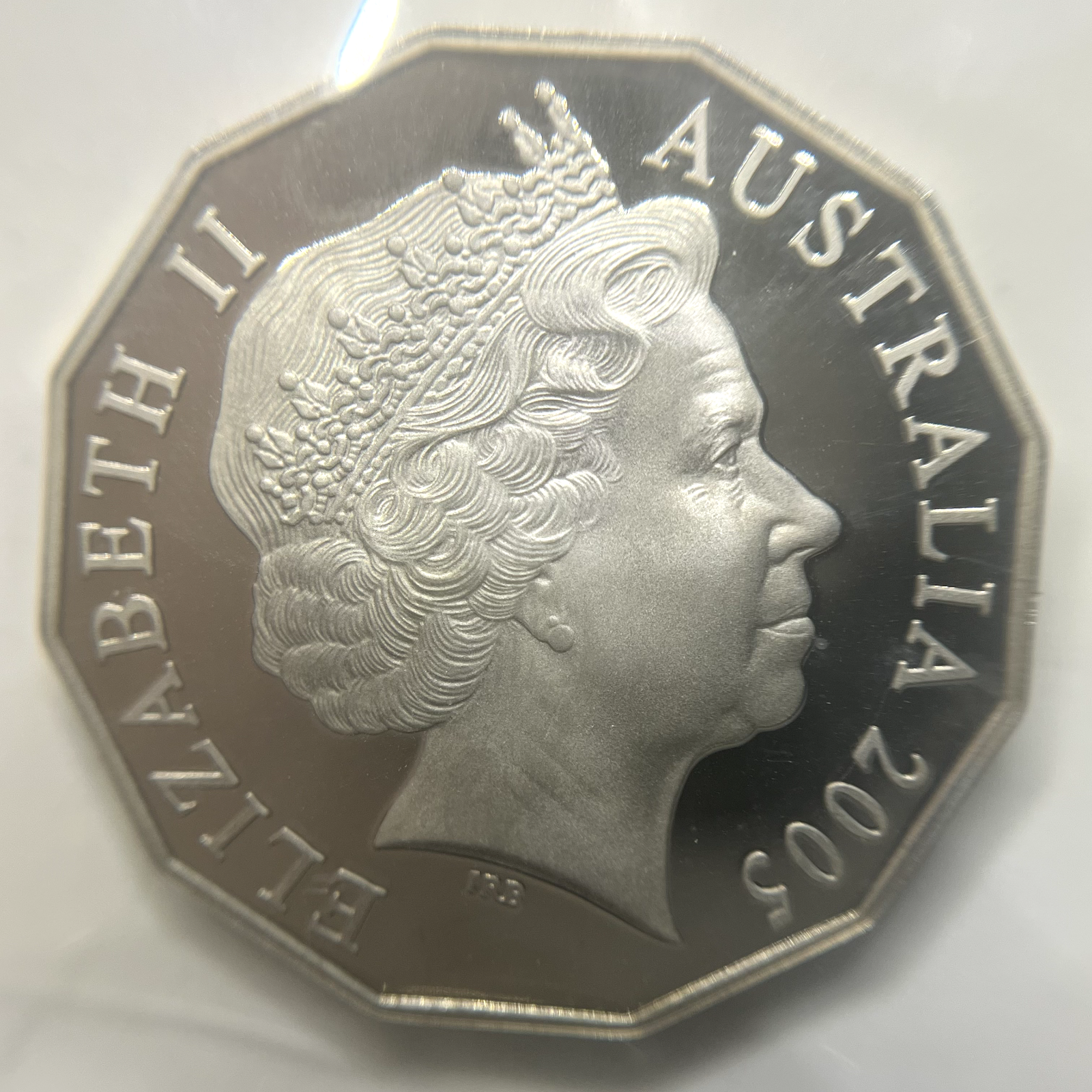 2005 Fifty 50 Cent Coin - Ex Proof Set - WWII Remembrance Australia