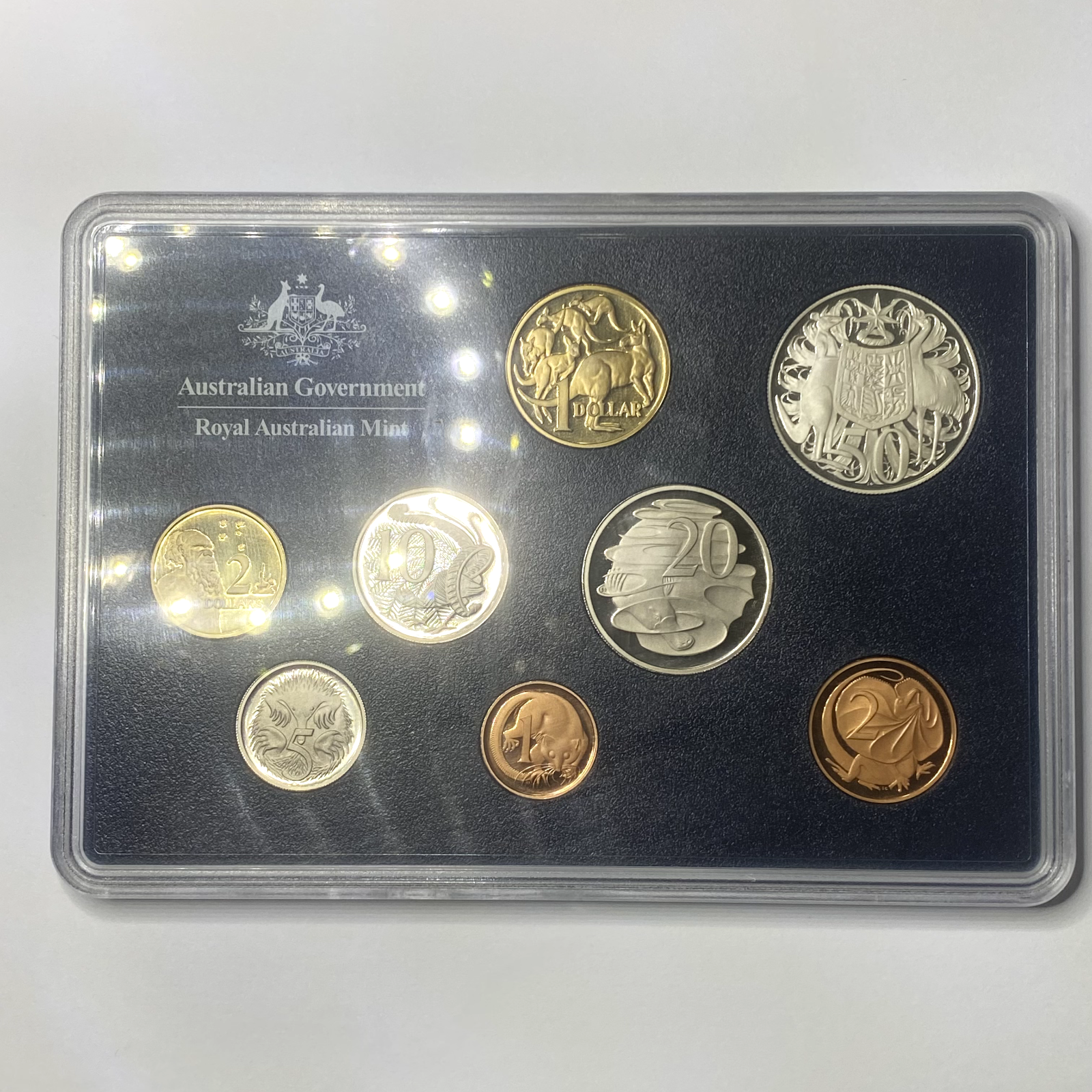 2006 Round Fifty 50 Cent Coin - Silver Ex Proof Set - Elizabeth II Australia