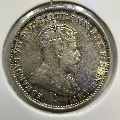 1910 Threepence Coin - Extremely Fine - Silver Edward VI