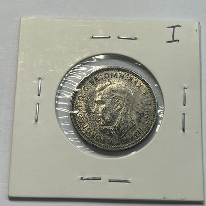 1942 s Shilling Coin - Uncirculated - George VI Silver Predecimal