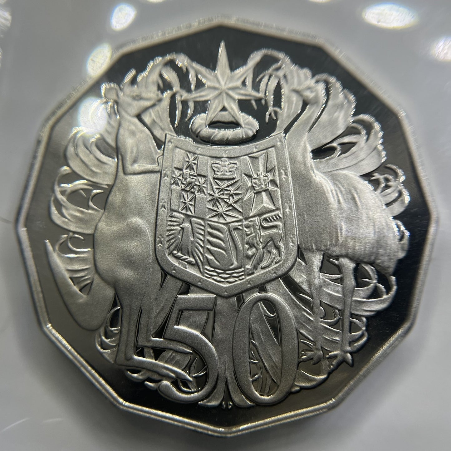 2008 Fifty 50 Cent Coin - Ex Proof Set - Elizabeth II