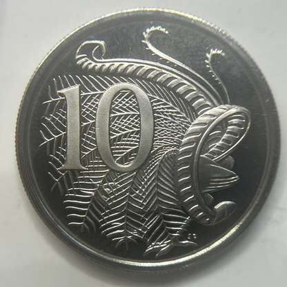 1975 Ten 10 Cent Coin - Ex Proof Set - Elizabeth II Australia