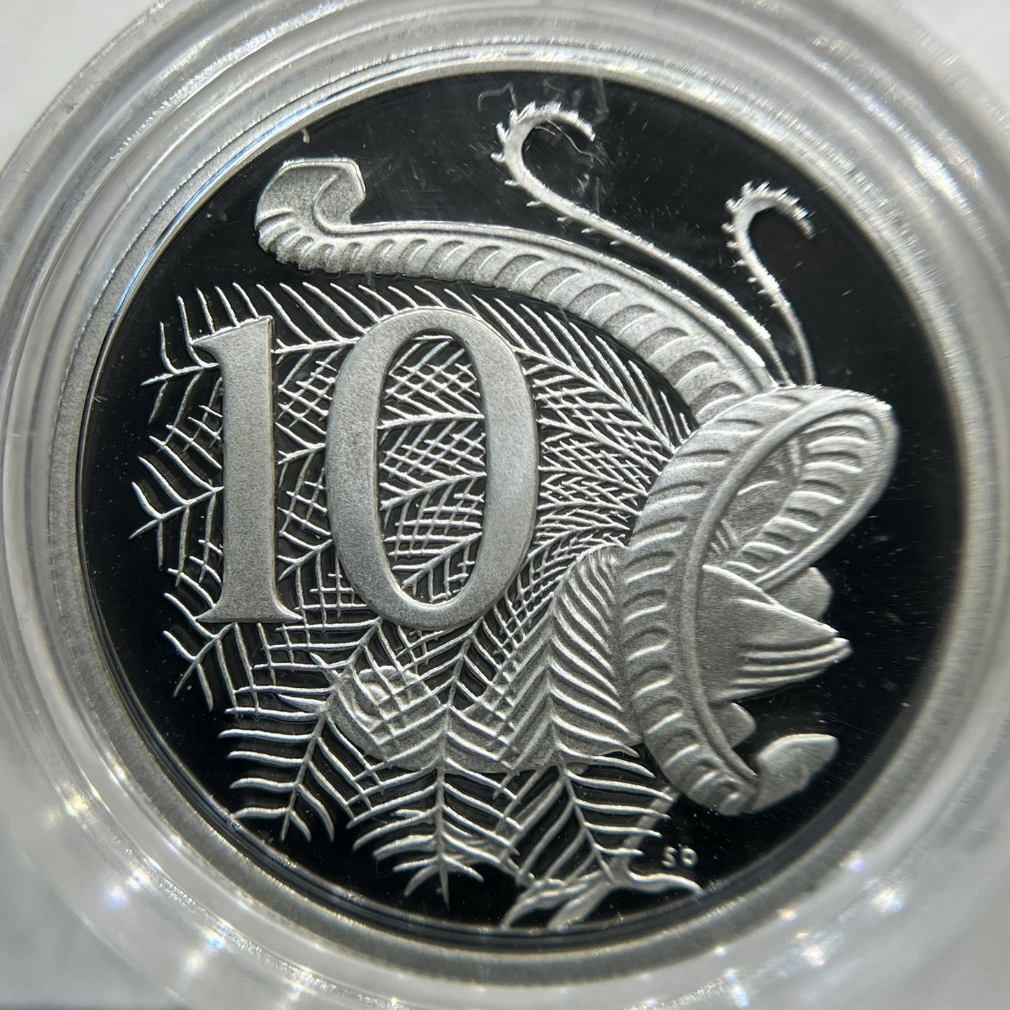 1991 Silver 10 Ten Cent Proof Coin - Ex Masterpieces in Silver Set - Fine .999