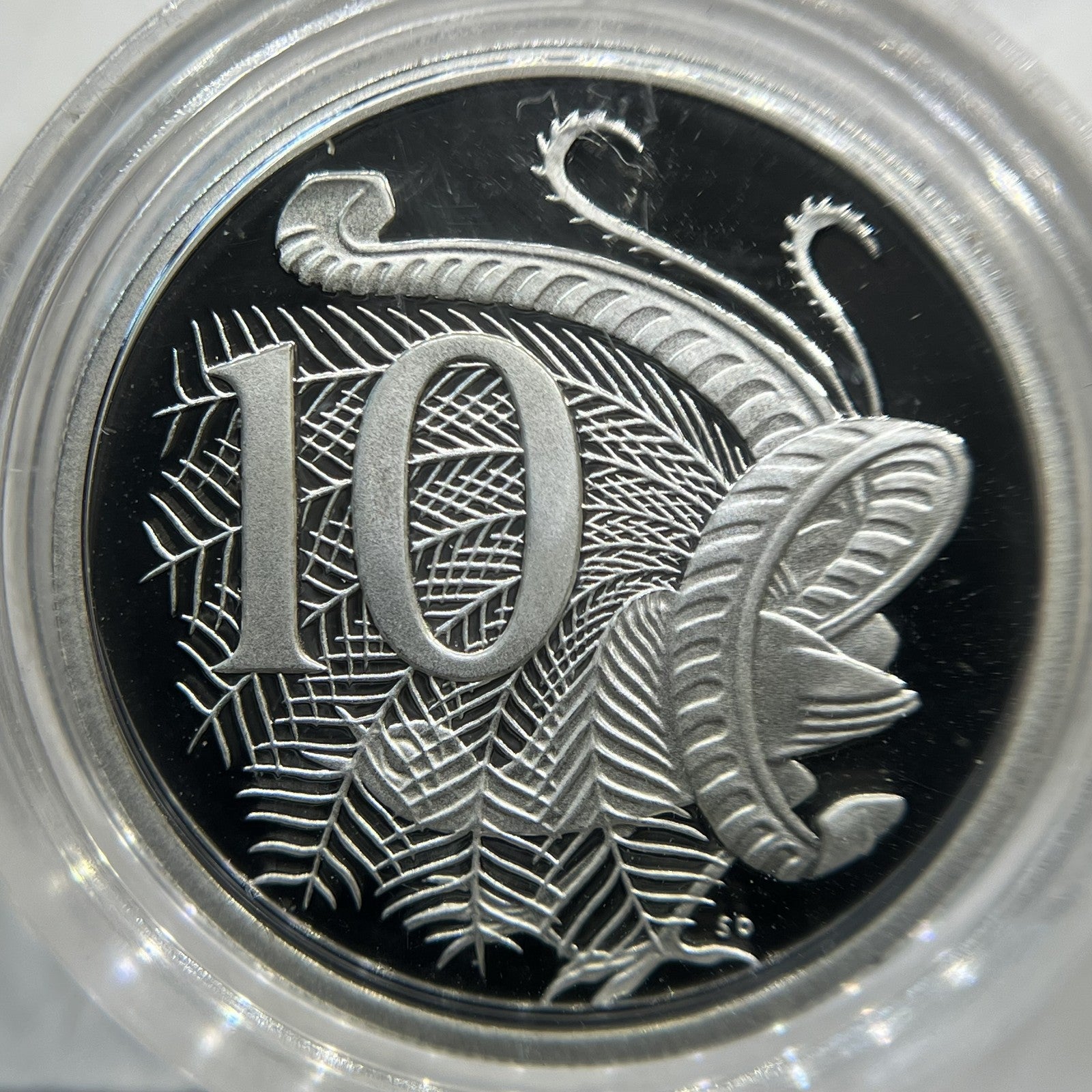 1991 Silver 10 Ten Cent Proof Coin - Ex Masterpieces in Silver Set - Fine .999