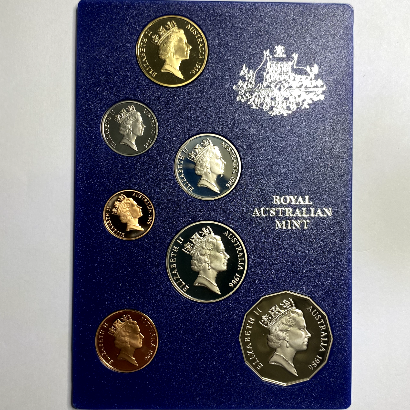 1986 Twenty 20 Cent Coin - Ex Proof Set - Elizabeth II Australia