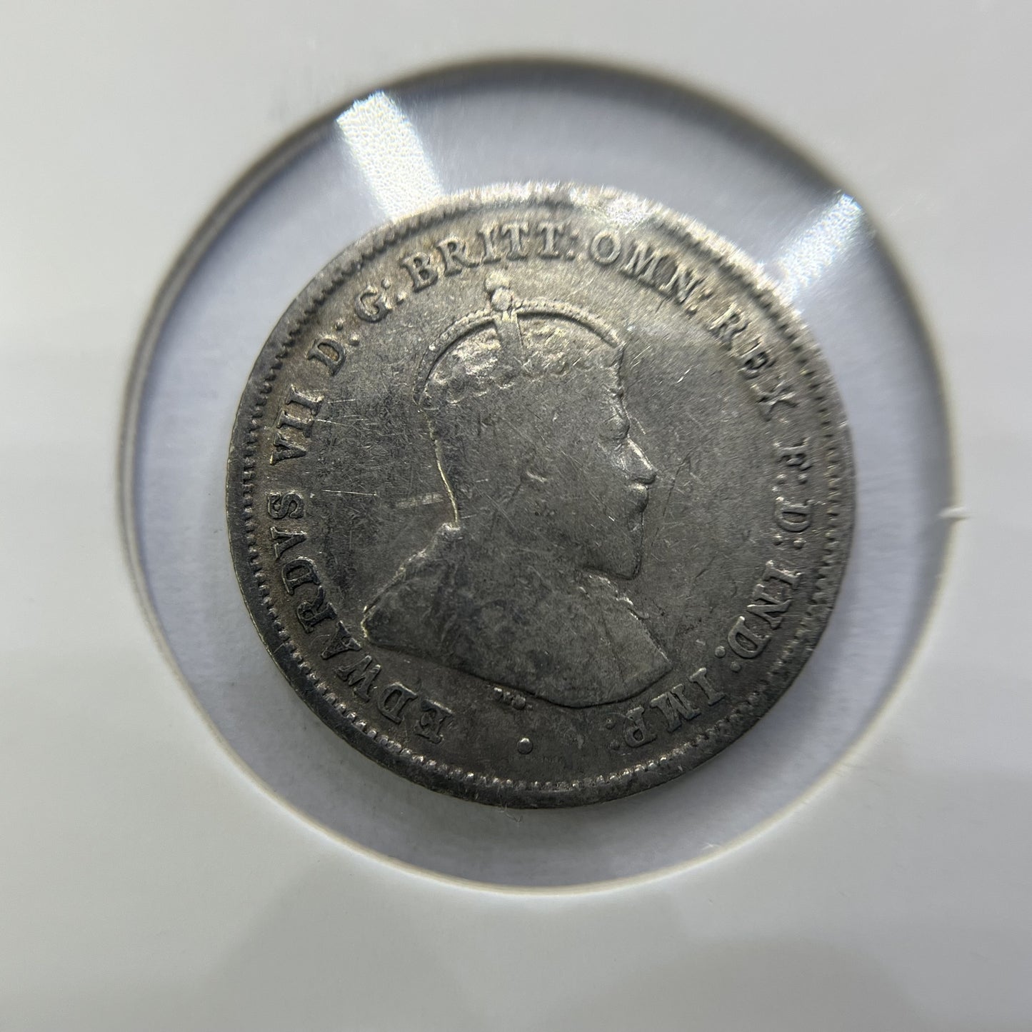 1910 Sixpence Coin - Very Fine - Edward VII Silver Predecimal