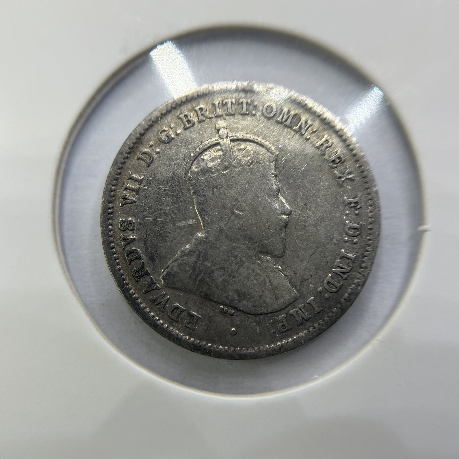 1910 Sixpence Coin - Very Fine - Edward VII Silver Predecimal