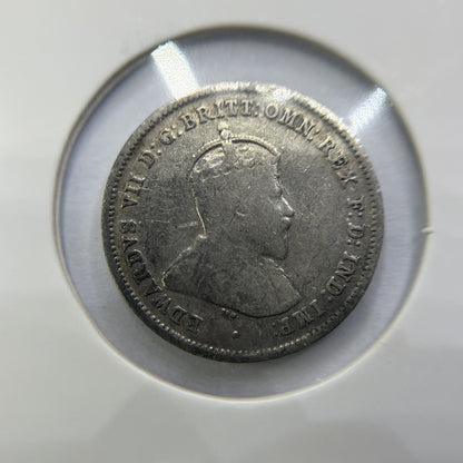 1910 Sixpence Coin - Very Fine - Edward VII Silver Predecimal