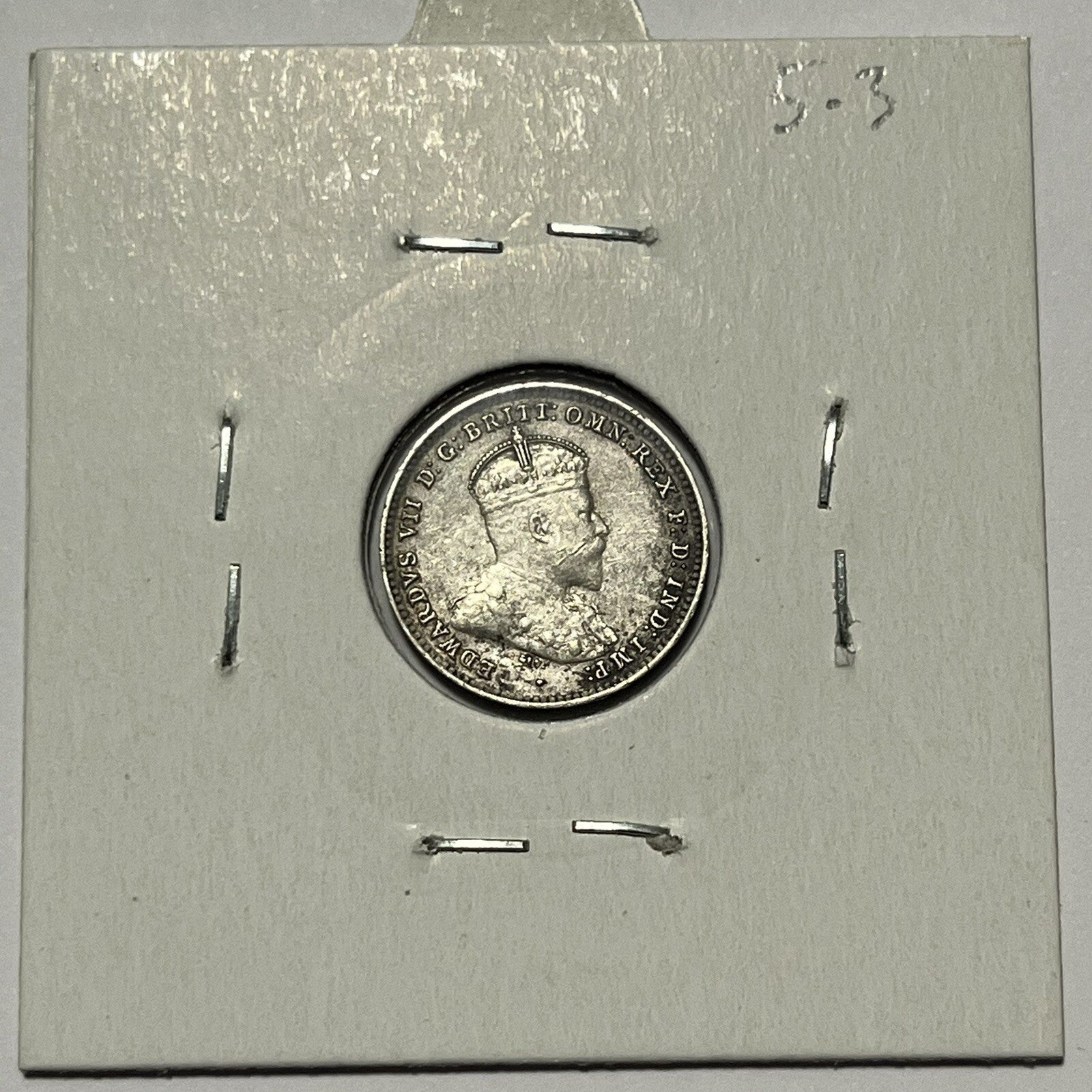 1910 Threepence Coin - Silver Predecimal Australian Coin - Good Very Fine