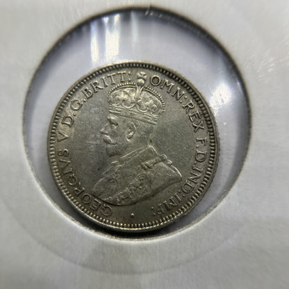 1928 Sixpence Coin - almost Extremely Fine - George V Silver Predecimal