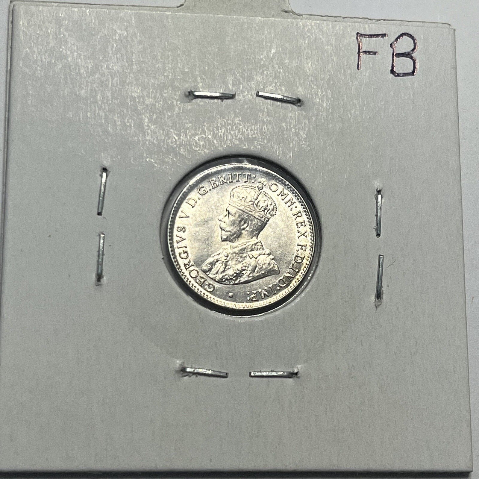 1918 Threepence Coin - Choice Uncirculated - Silver Predecimal - High Grade