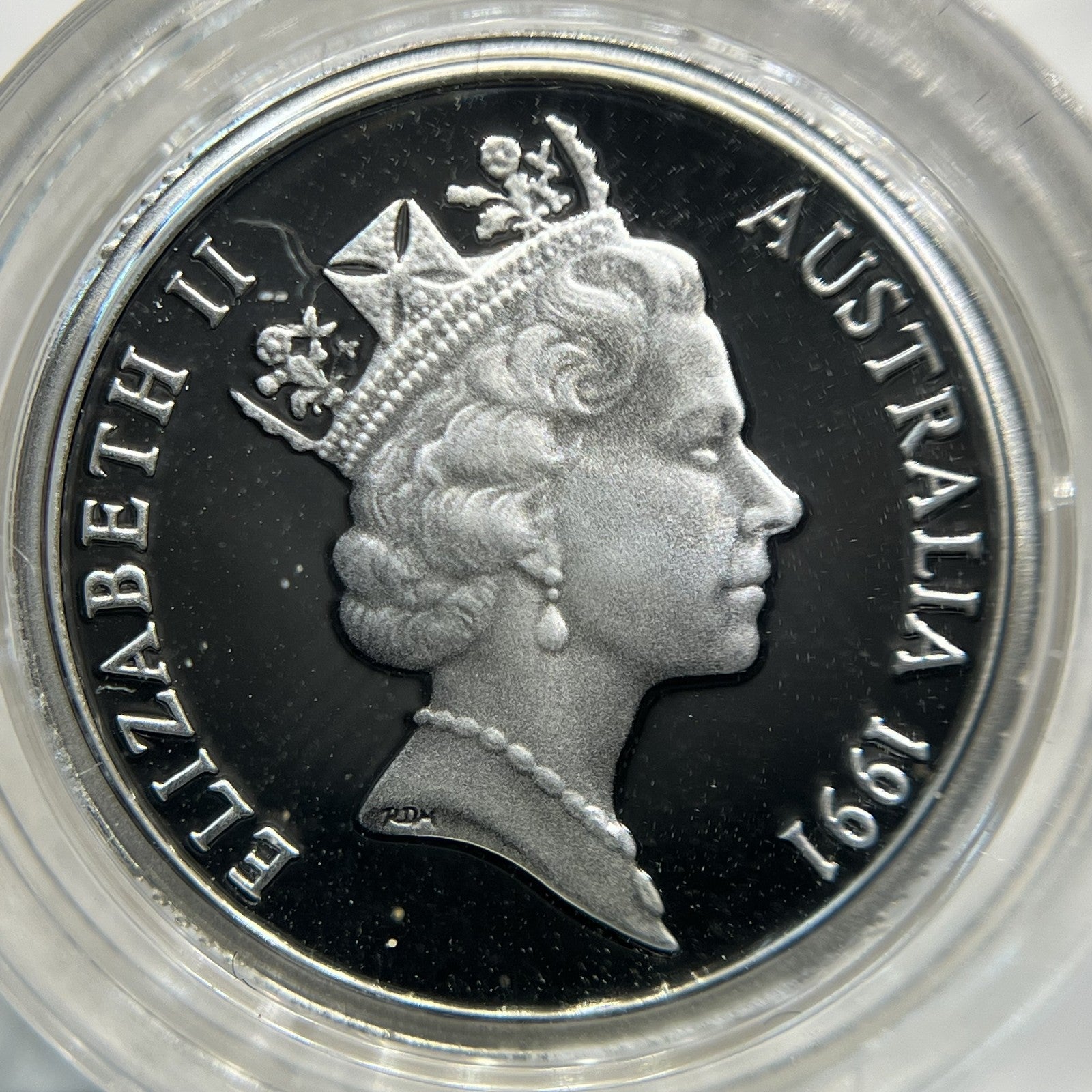 1991 Silver 2 Two Dollar Proof Coin - Ex Masterpieces in Silver Set - Fine .999