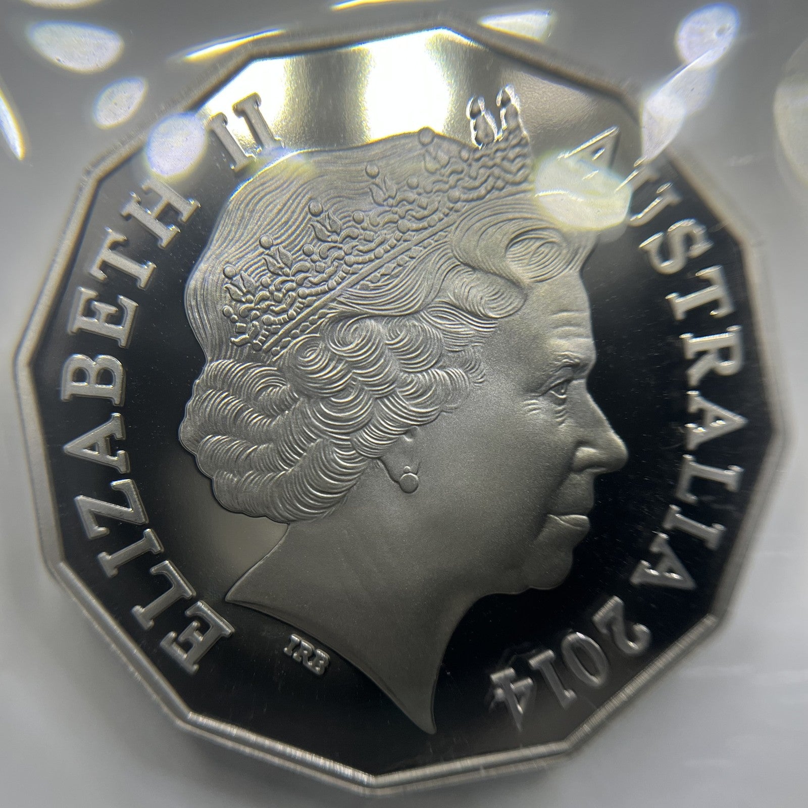 2014 Fifty 50 Cent Coin - Ex Proof Set - Elizabeth II