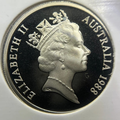 1988 Ten 10 Cent Coin - Ex Proof Set - Elizabeth II Australia