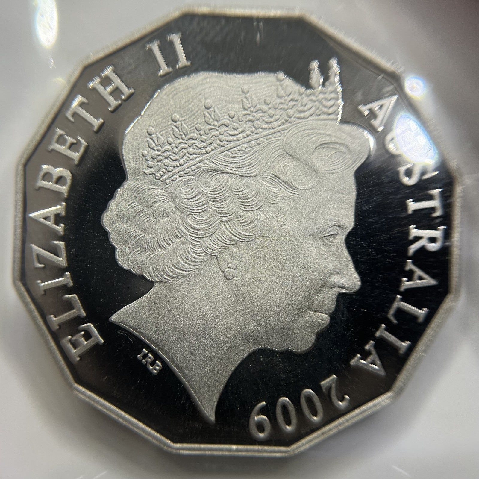 2009 Fifty 50 Cent Coin - Ex Proof Set - Elizabeth II