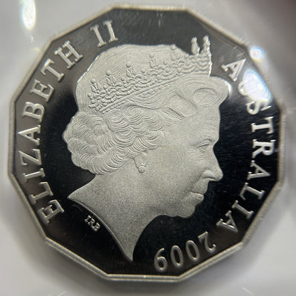 2009 Fifty 50 Cent Coin - Ex Proof Set - Elizabeth II