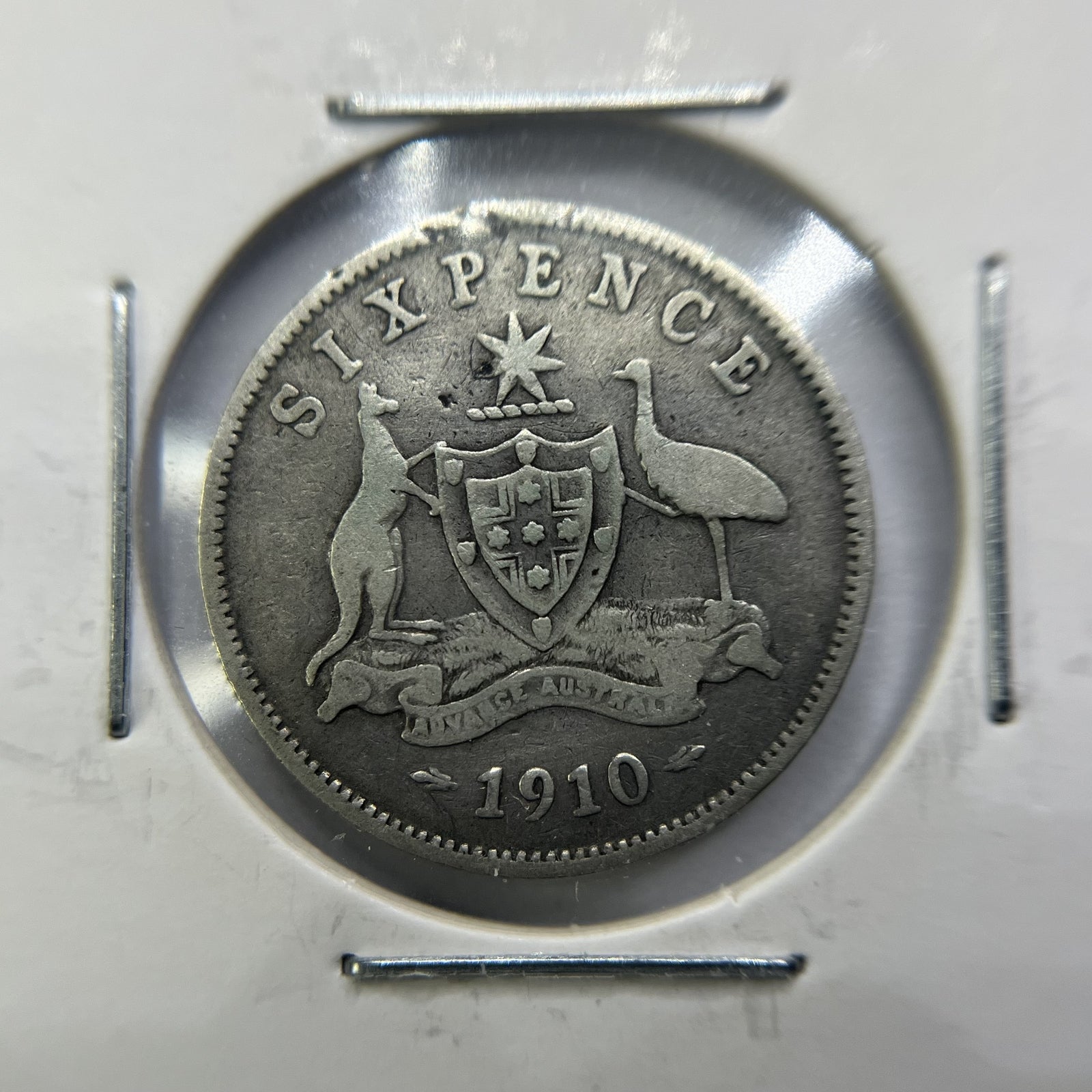 1910 Sixpence Coin - Very Fine - Edward VII Silver Predecimal