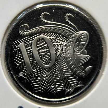 1974 Ten 10 Cent Coin - Ex Proof Set - Proof Elizabeth II