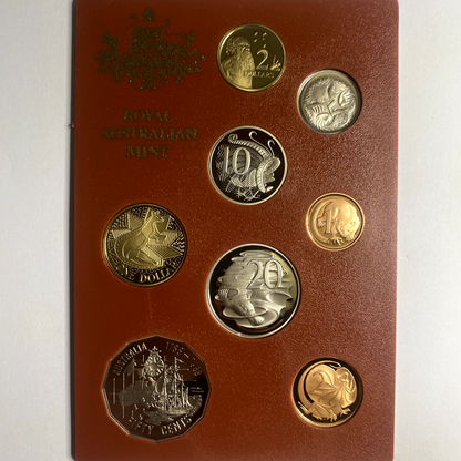 1988 Twenty 20 Cent Coin - Ex Proof Set - Elizabeth II Australia