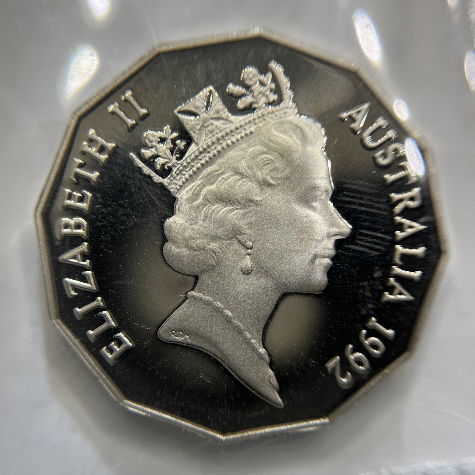 1992 Fifty 50 Cent Coin - Ex Proof Set - Scarce Elizabeth II