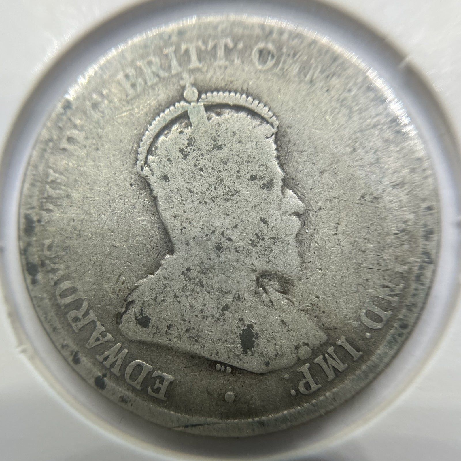 1910 Florin Coin - Good - Edward VII Silver Predecimal First Year of Issue
