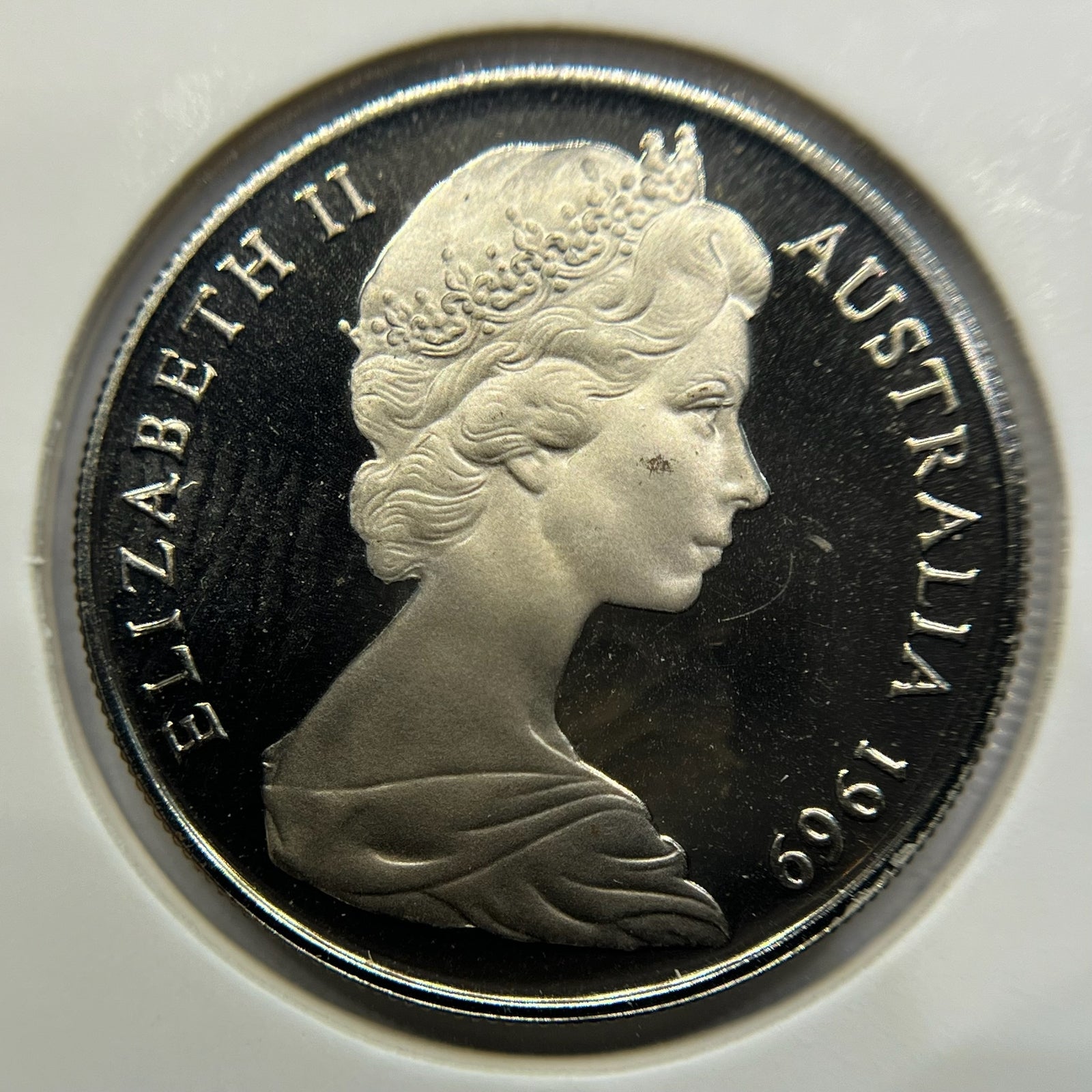 1969 Ten 10 Cent Coin - Ex Proof Set - Elizabeth II Australia