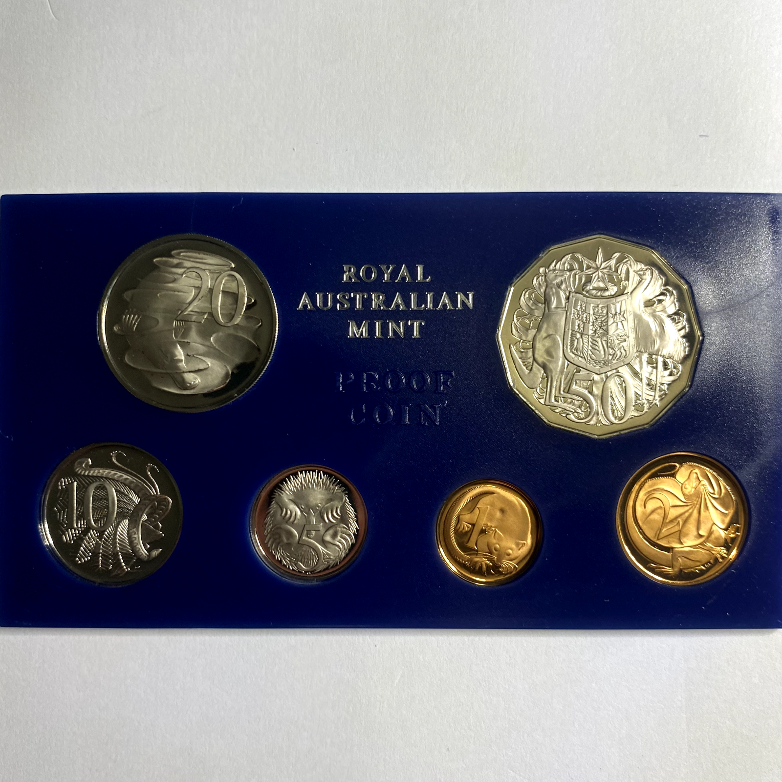 1971 Twenty 20 Cent Coin - Ex Proof Set - Elizabeth II Australia