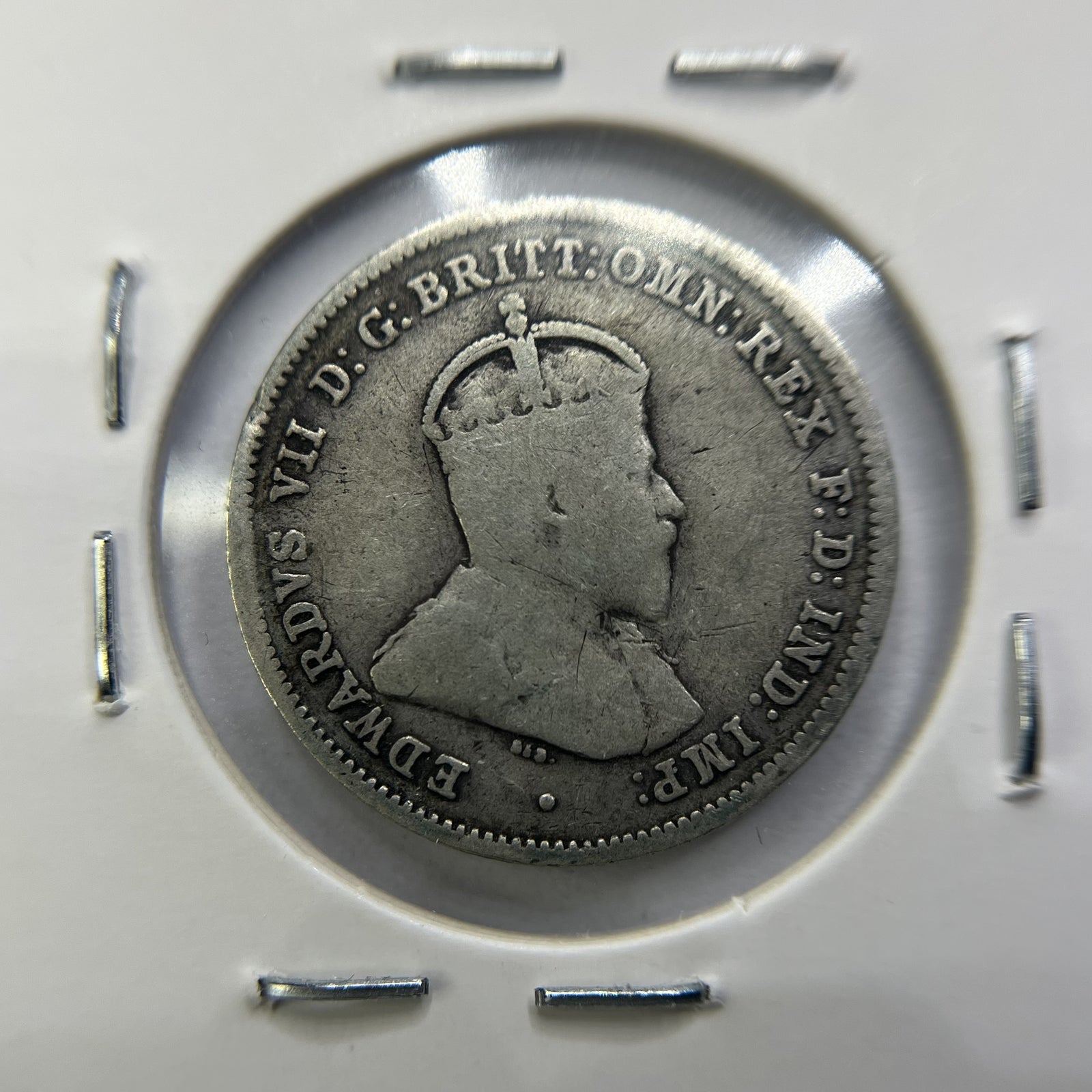 1910 Sixpence Coin - Very Fine - Edward VII Silver Predecimal
