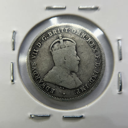 1910 Sixpence Coin - Very Fine - Edward VII Silver Predecimal