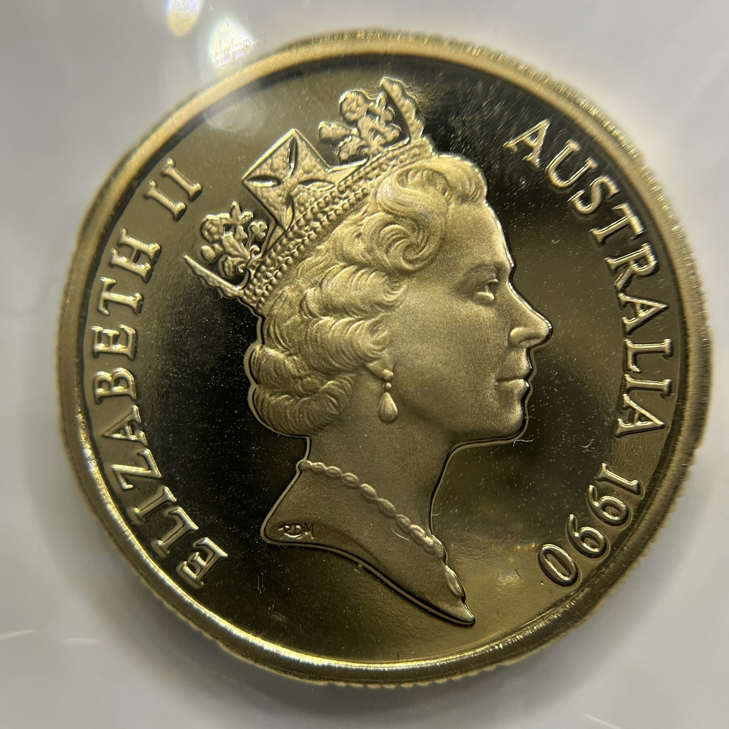 1990 One Dollar $1 Coin - Ex Proof Set - Elizabeth II