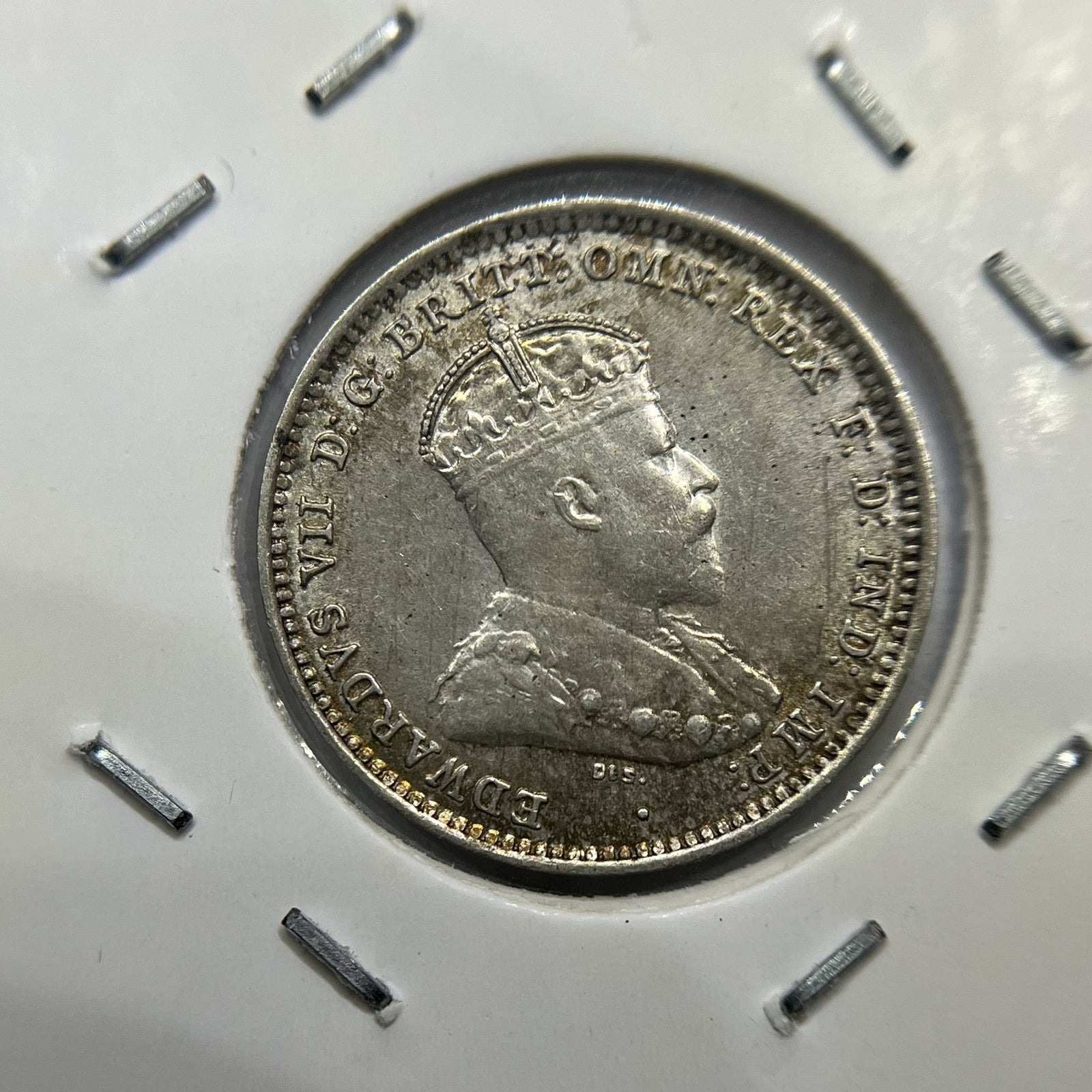 1910 Threepence Coin - Extremely Fine or Better - Silver Predecimal Edward VII