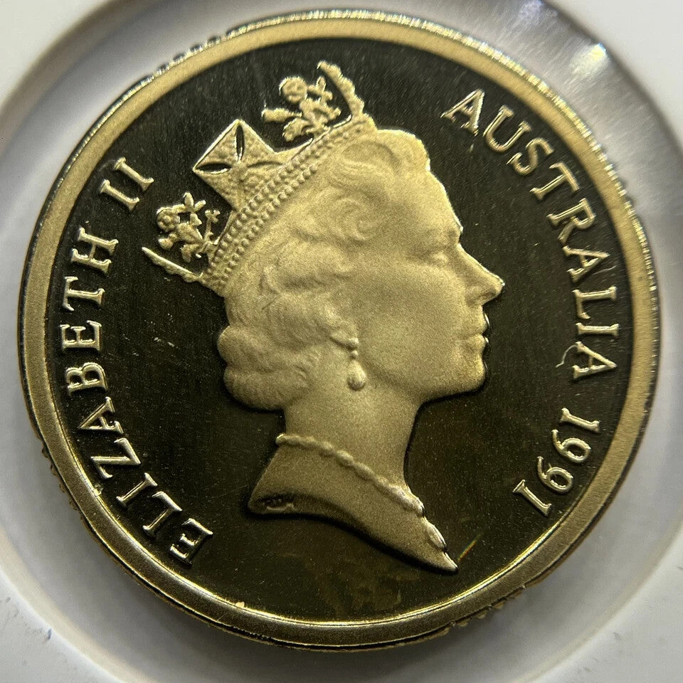 1991 Two Dollar $2 Coin - Ex Proof Set - Elizabeth II Australia