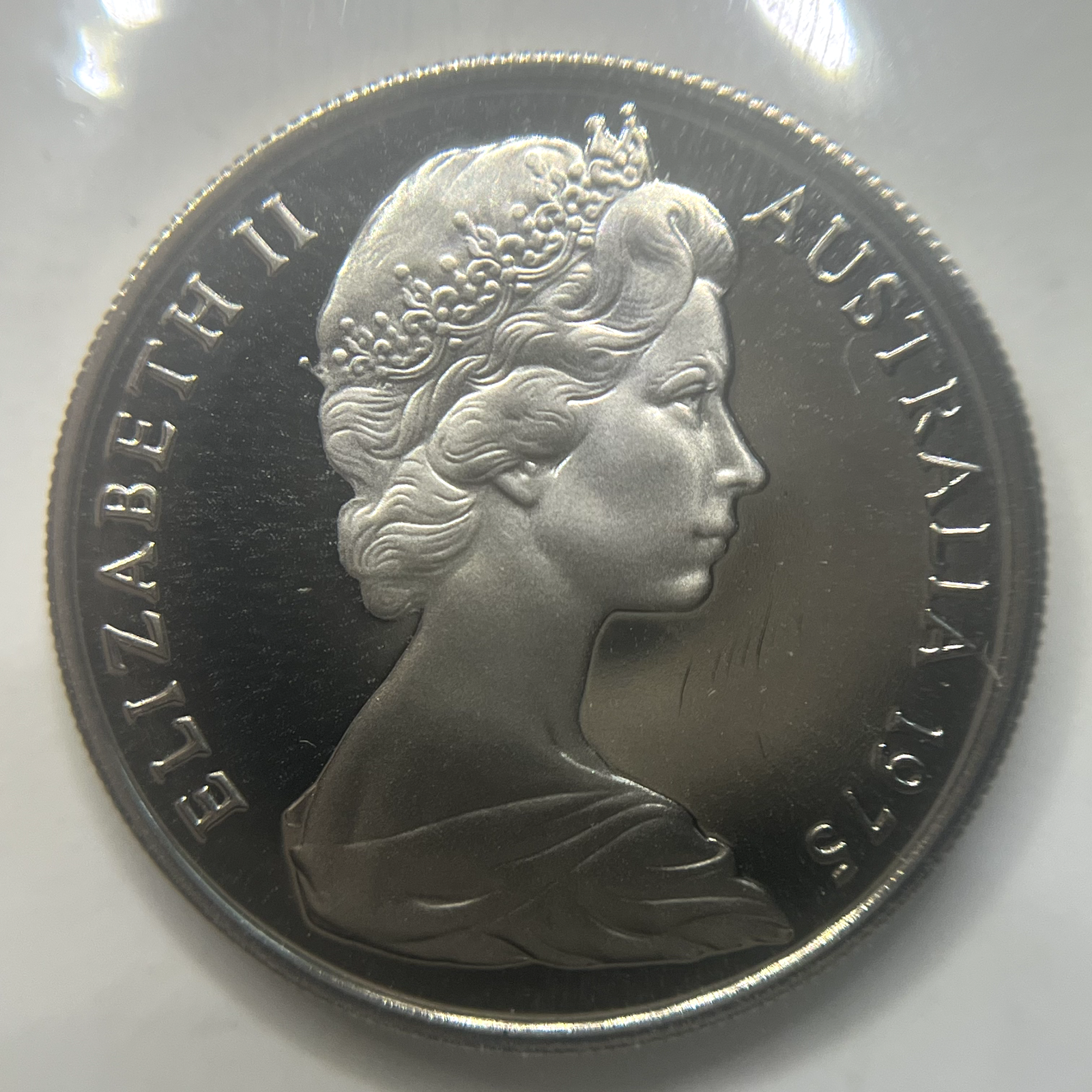 1975 Ten 10 Cent Coin - Ex Proof Set - Elizabeth II Australia
