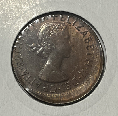 1961 Y. Penny Error Coin - Broadstrike in Choice Uncirculated Grade - Mis-strike