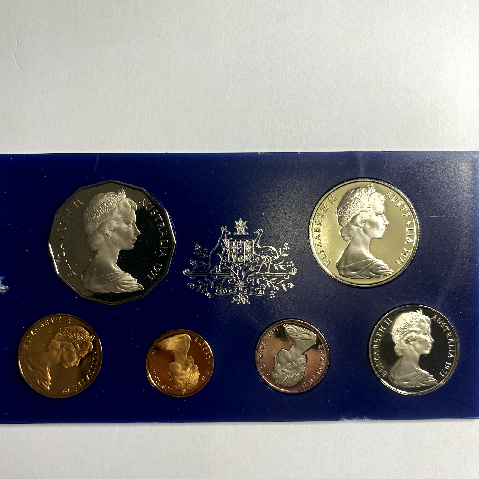 1971 Twenty 20 Cent Coin - Ex Proof Set - Elizabeth II Australia