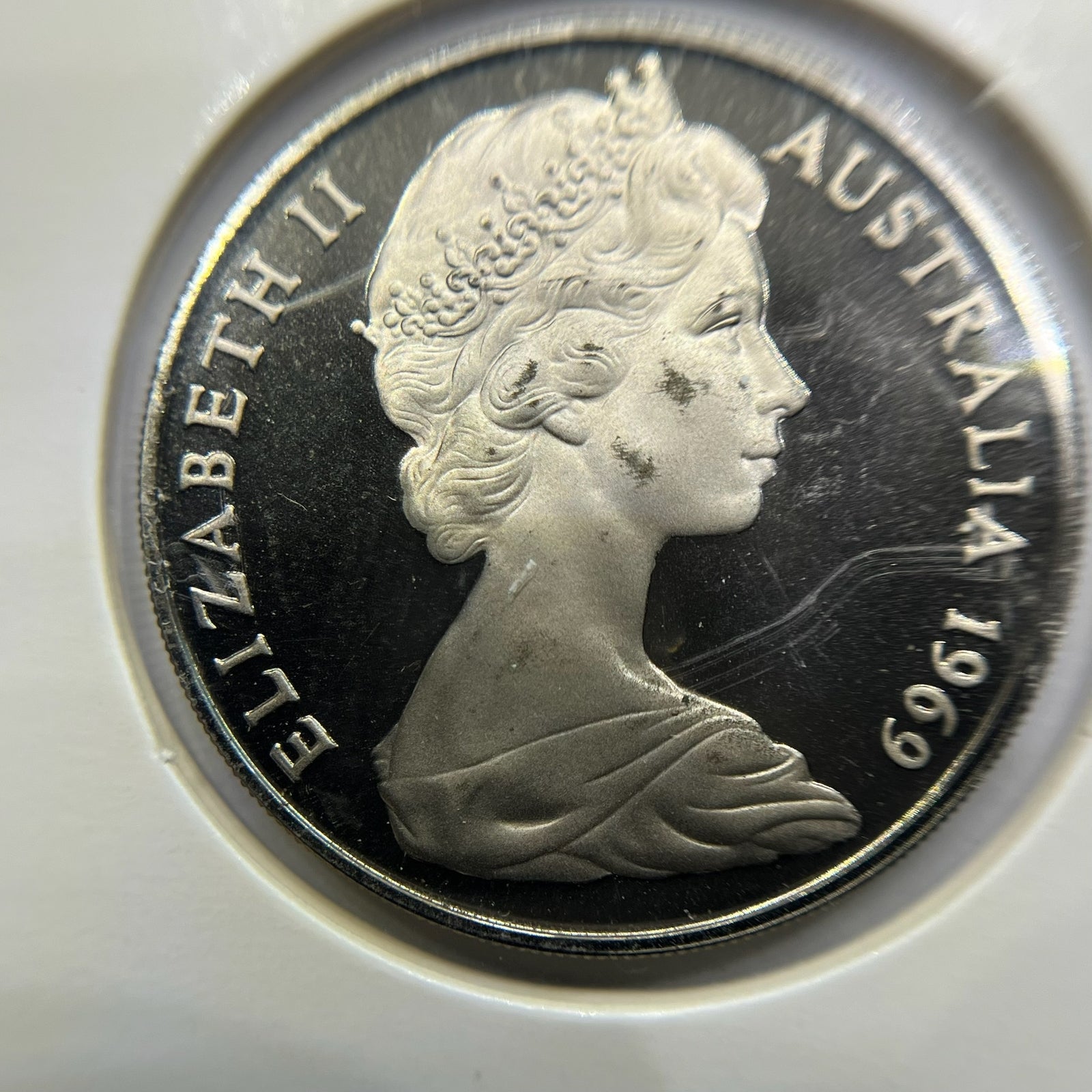 1969 Twenty 20 Cent Coin - Ex Proof Set - Elizabeth II Australia