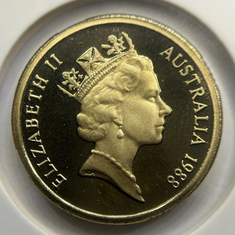 1988 Two Dollar $2 Coin - Ex Proof Set - Elizabeth II Australia