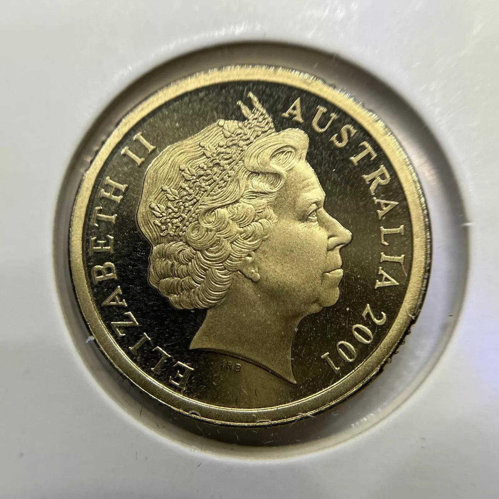 2001 Two 2 Dollar Coin - Ex Proof Set - Elizabeth II in 2x2