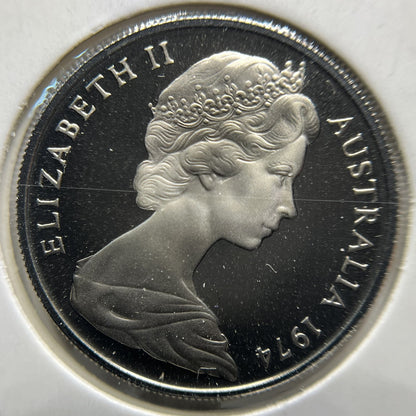1974 Ten 10 Cent Coin - Ex Proof Set - Proof Elizabeth II