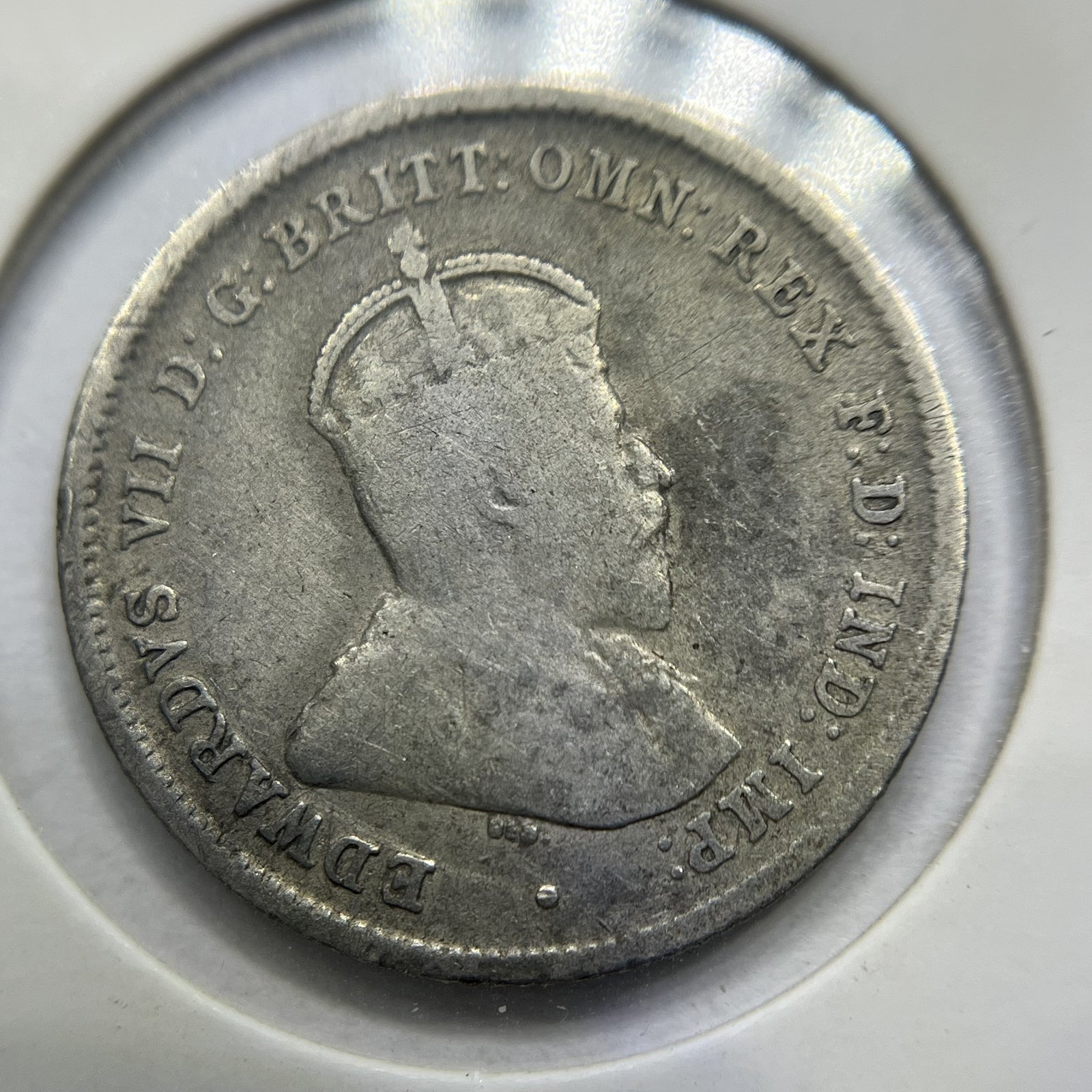 1910 Sixpence Coin - Very Fine - Edward VII Silver Predecimal