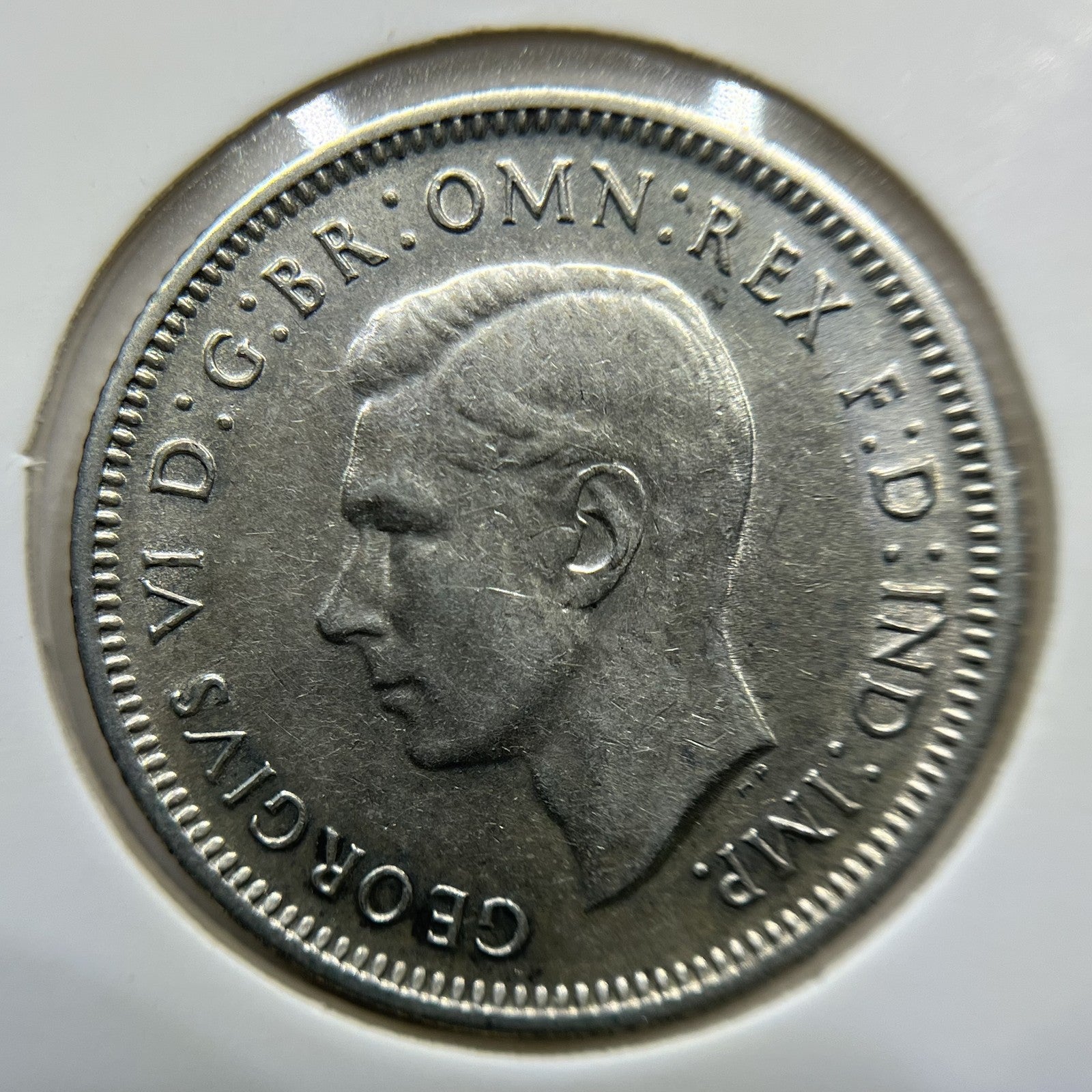 1943 s Shilling Coin - Extremely Fine - George VI Silver Australia