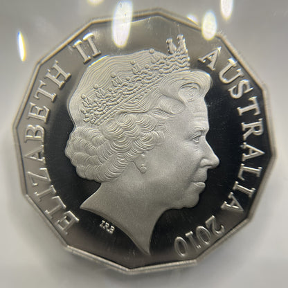 2010 Fifty 50 Cent Coin - Ex Proof Set - Scarce Date Elizabeth II